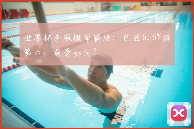 世界杯夺冠概率解读:巴西6.6%排第六,前景如何?