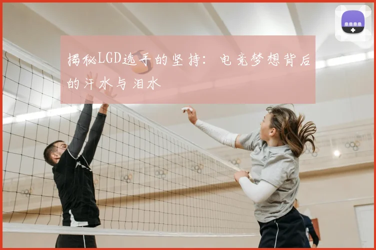 揭秘LGD选手的坚持:电竞梦想背后的汗水与泪水